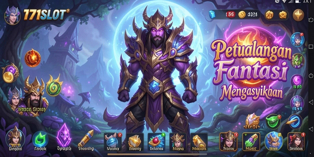 Tampilan gameplay 171SLOT yang menarik dan interaktif
