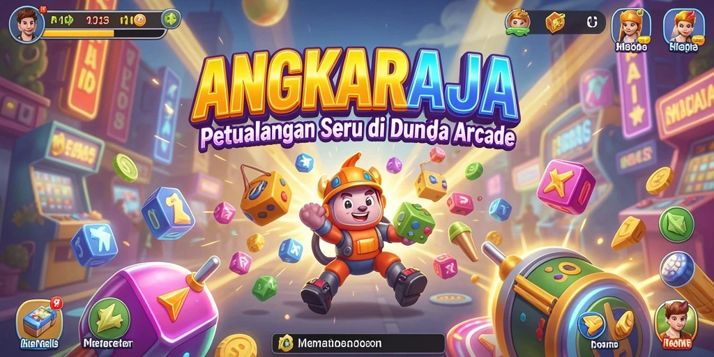 Tampilan gameplay seru di ANGKARAJA dengan berbagai tantangan.