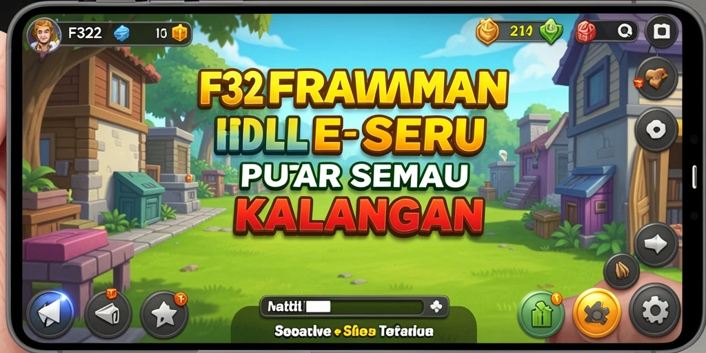 Tampilan gameplay menarik di F32 yang membuat ketagihan.