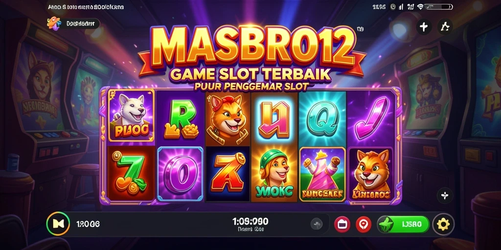 Tampilan menakjubkan dari gameplay MASBRO12 Slot.