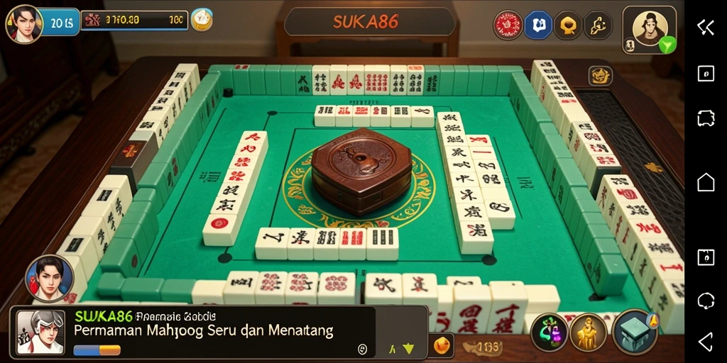 Gameplay menarik dari SUKA86 yang penuh tantangan Mahjong.