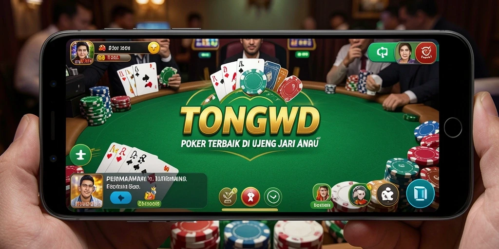 Tampilan menarik dari permainan Poker TONGWD yang penuh aksi.